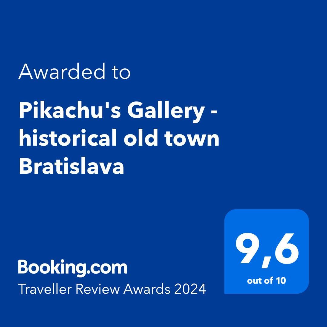 Pikachu'S Gallery - Historical Old Town Bratislava Apartment Екстериор снимка